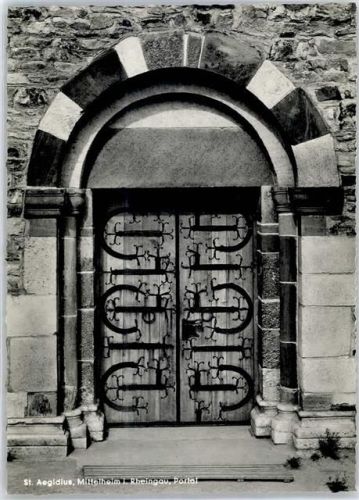Mittelheim Portal St. Aegidius