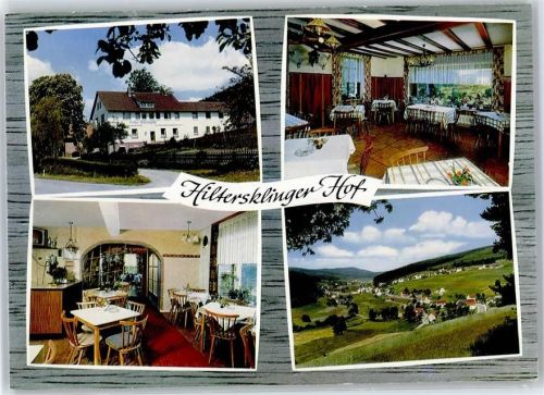 64756 W6121 Hiltersklingen 1973 - Gasthaus Holtersklinger Hof
