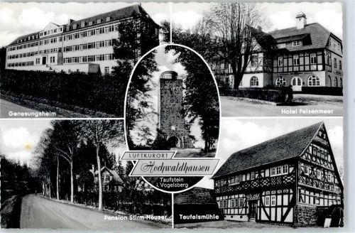 Hochwaldhausen Pension Stirm-Heuser Teufelsmühle Hotel Felsenmeer Genesungsheim