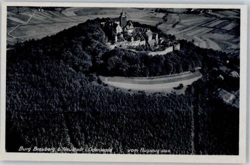 Neustadt Burg Breuberg Fliegeraufnahme