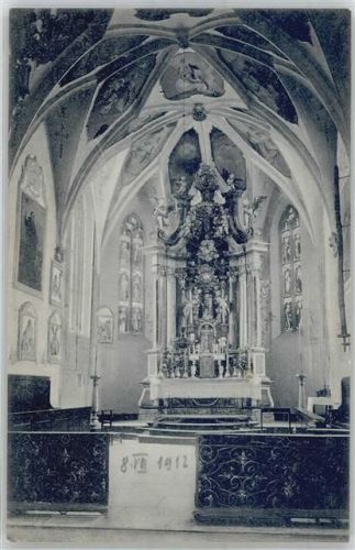 Ottersweier Kirche Inneres der Maria Lindenkirche