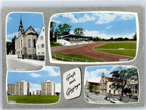 86150 W8900 Göggingen , Bay - Stadion Hessingklinik Autos Hessingkapelle