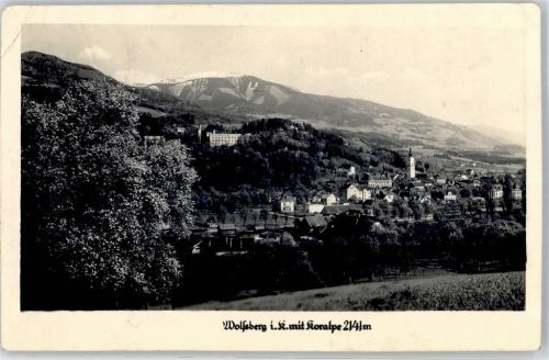 Wolfsberg 1941 Kirche Feldpost WK II
