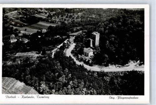 Durlach Fliegeraufnahme Turmberg