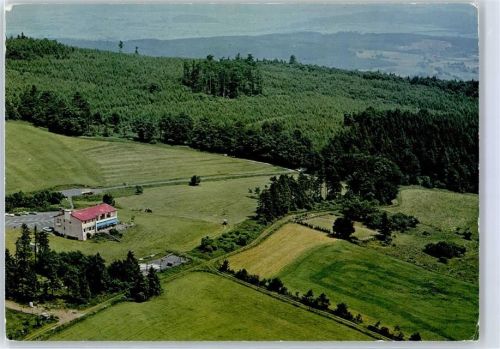 Grebenhain Fliegeraufnahme Hotel Cafe Bergrasthaus Herchenhainer Höhe