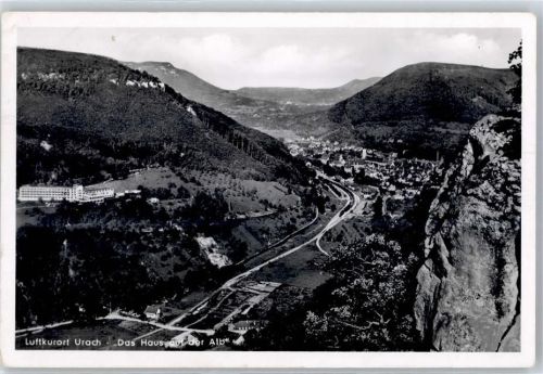 78147 W7741 Urach , Baden - Das Haus auf der Alb