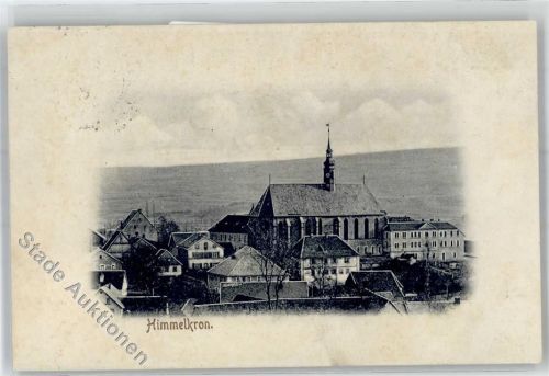 Himmelkron 1906 Bahnpost Stempel Neuenmarkt - Bischofsgrün Zug 10 1Juli 1906