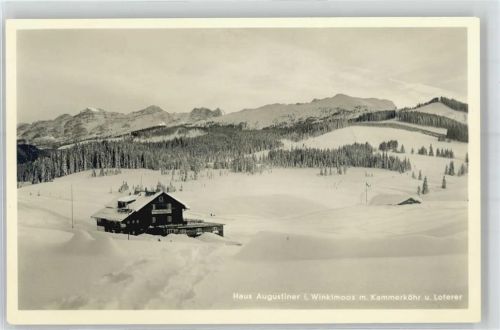 Winklmoos Gasthaus Augustiner Winter