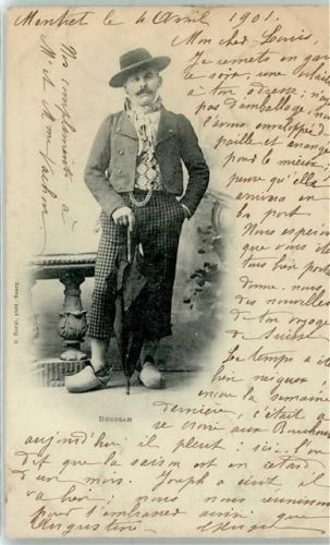 Montret 1901 Tracht