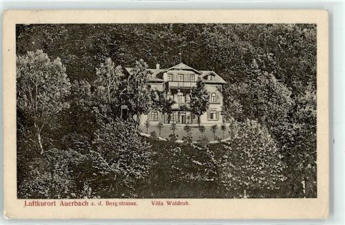 Auerbach 1913 Villa Waldruh