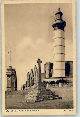 Plougonvelin Leuchtturm St. Mathieu Denkmal