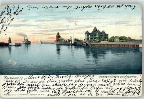 Helsingborg 1905 Hafen