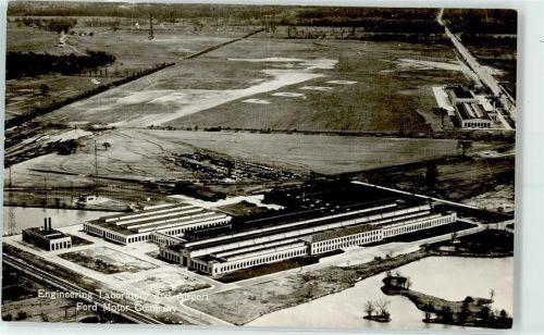 Dearborn Fliegeraufnahme Engineering Laboratory and Airport Ford Motor Company