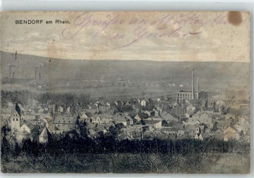 Bendorf Blick auf Bendorf