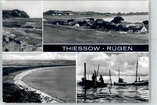 Thiessow Fischer Strand Küste Ostee Rügen