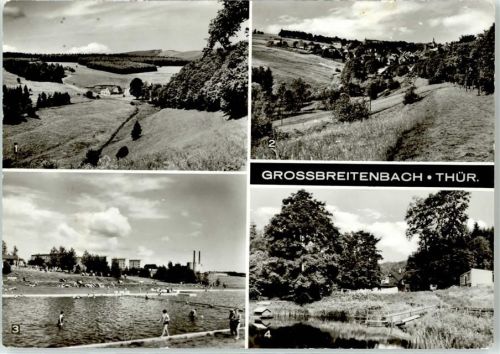 98701 O6309 Großbreitenbach - Mühle Schwimmbad