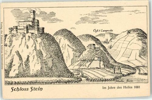 Stein Schloss Stein im Jahre des Heiles 1681
