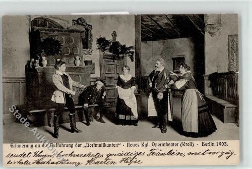 Berlin Mitte 1903 Dorfmusikanten