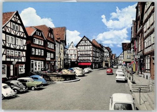 34560 W3580 Fritzlar - Marktplatz Auto