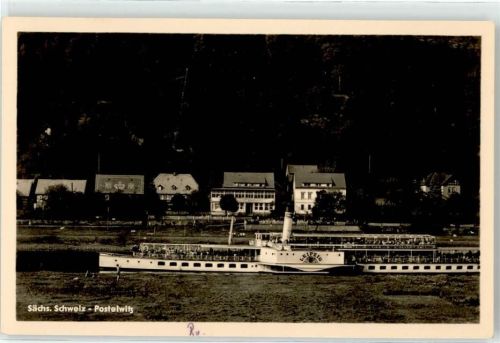 Postelwitz Dampfschiff Leipzig