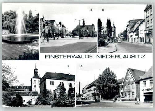 Finsterwalde Thälmannstraße Schloss Postamt