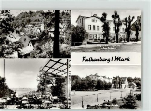 Falkenberg Erholungsheim Zum Falken Karl Marx Straße Gasthaus Carlsburg