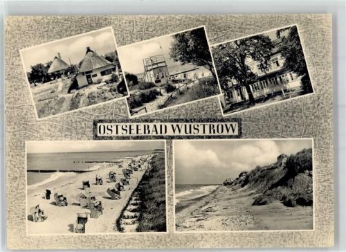 Ostseebad Wustrow Badestrand Steilufer