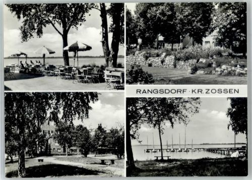 Rangsdorf Gasthaus Hafen Gartenterrasse