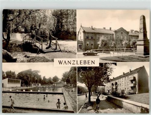 Wanzleben Kulturpark Poliklinik Schwimmbad Bahnhofstrasse