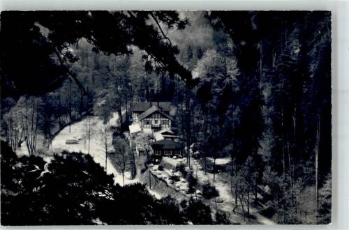 Hinterhermsdorf Gasthaus Waldhäusl im Kirnitzschtal