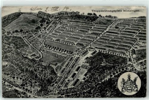 Münsingen 1914 Truppenübungsplatz