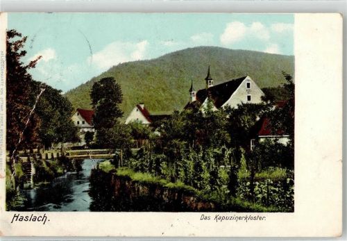 Haslach 1905 Kapuzinerkloster