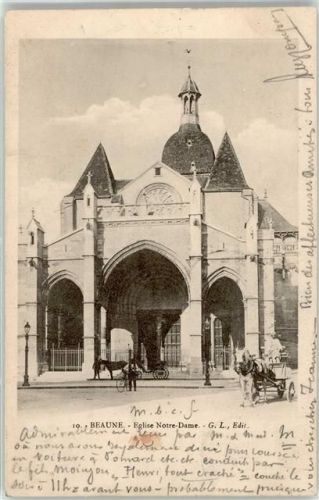 Beaune 1903 Kirche Notre Dame AKU1