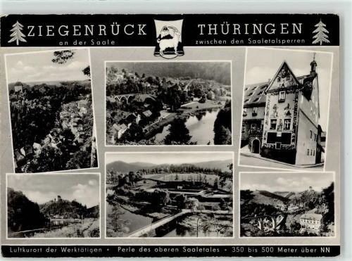 07924 O6557 Ziegenrück , Thür