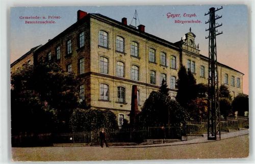 Geyer Gemeindeschule Privatschule Beamtenschule Bürgerschule