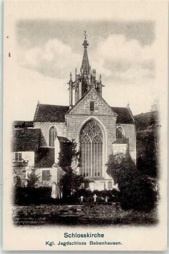 Bebenhausen Schlosskirche königliches Jagdschloss