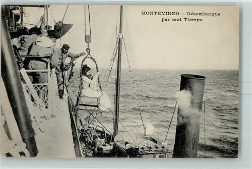 Montevideo Desembarque par mal Tiempo