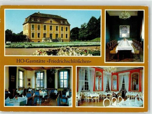 Heidenau Gasthaus Friedrichschlößchen Hochzeitszimmer Blauer Salon Spiegelsaal