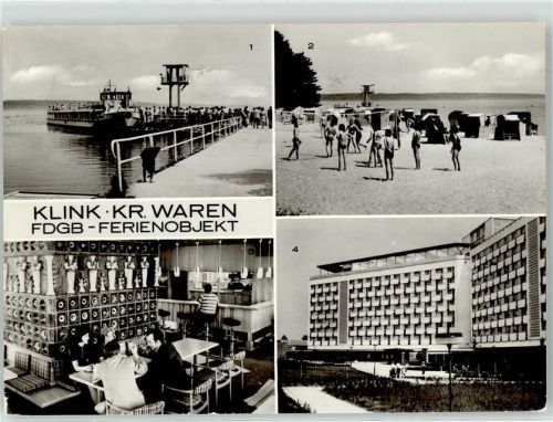 Klink FDGB Ferienobjekt Mole Badestrand Cafe Erholungsheim Herbert Warnke
