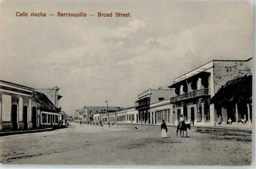 Barranquilla Calle Ancha Straße