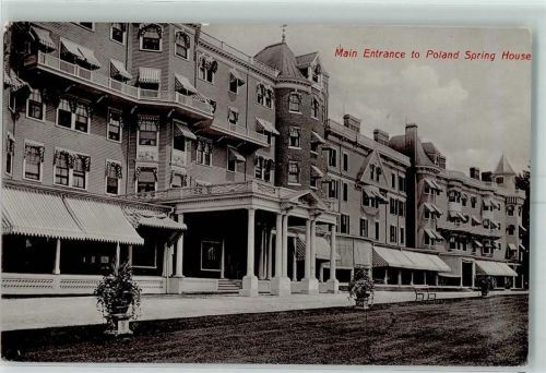 Main Entrance to Poland Spring House