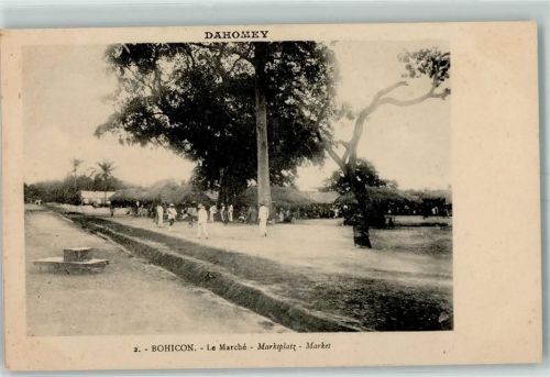Dahomey Markt Marktplatz Bohicon