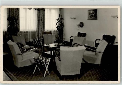 Berga Sanatorium Lesezimmer