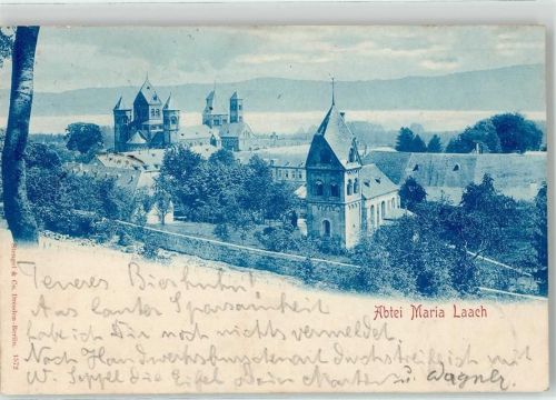 Maria Laach 1900 Abtei Maria Laach