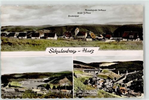 38707 W3396 Schulenberg im Oberharz - Oekertalsperre AltSchulenberg heute überflutet