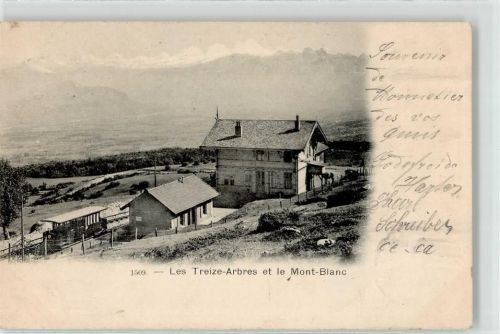 La Muraz Bergbahn Gasthaus Mont Blanc