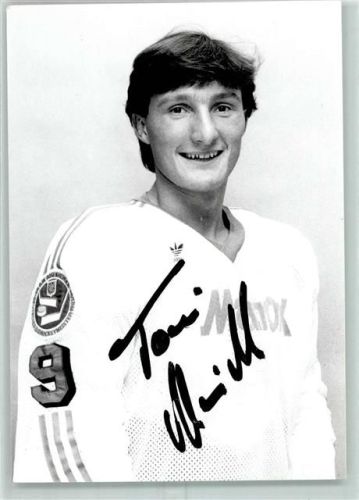 Toni Meindl Autogramm origin. Unterschrift