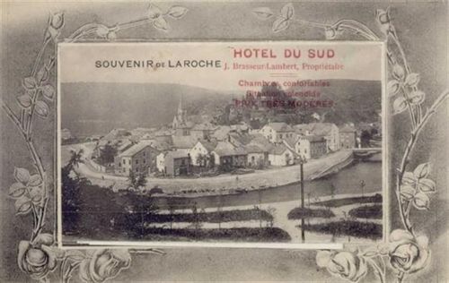 Laroche Larochette (Luxemburg) Leporello Hotel du Sud, Besitzer J. Brasseur-Lambert I-II (fleckig VS)