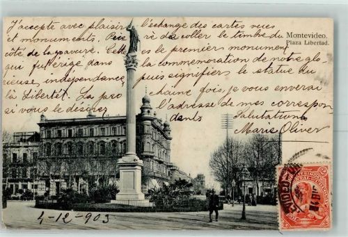 Montevideo 1903 Plaza Libertad