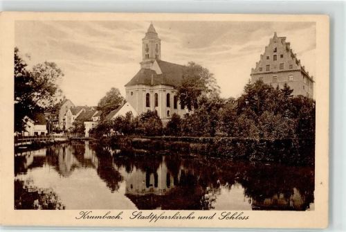 Krumbach Kirche und Schloss